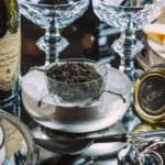 Caviar and champaigne